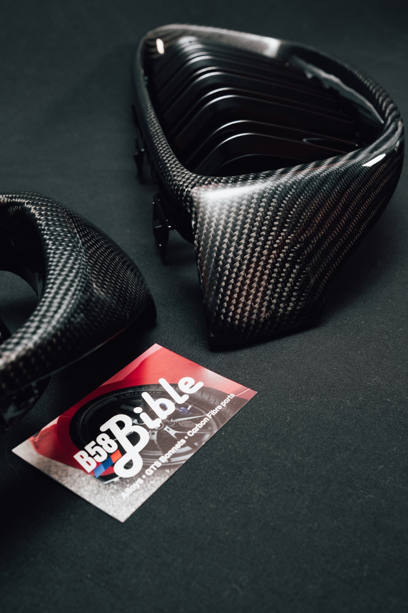 F8X Carbon Fibre Grilles