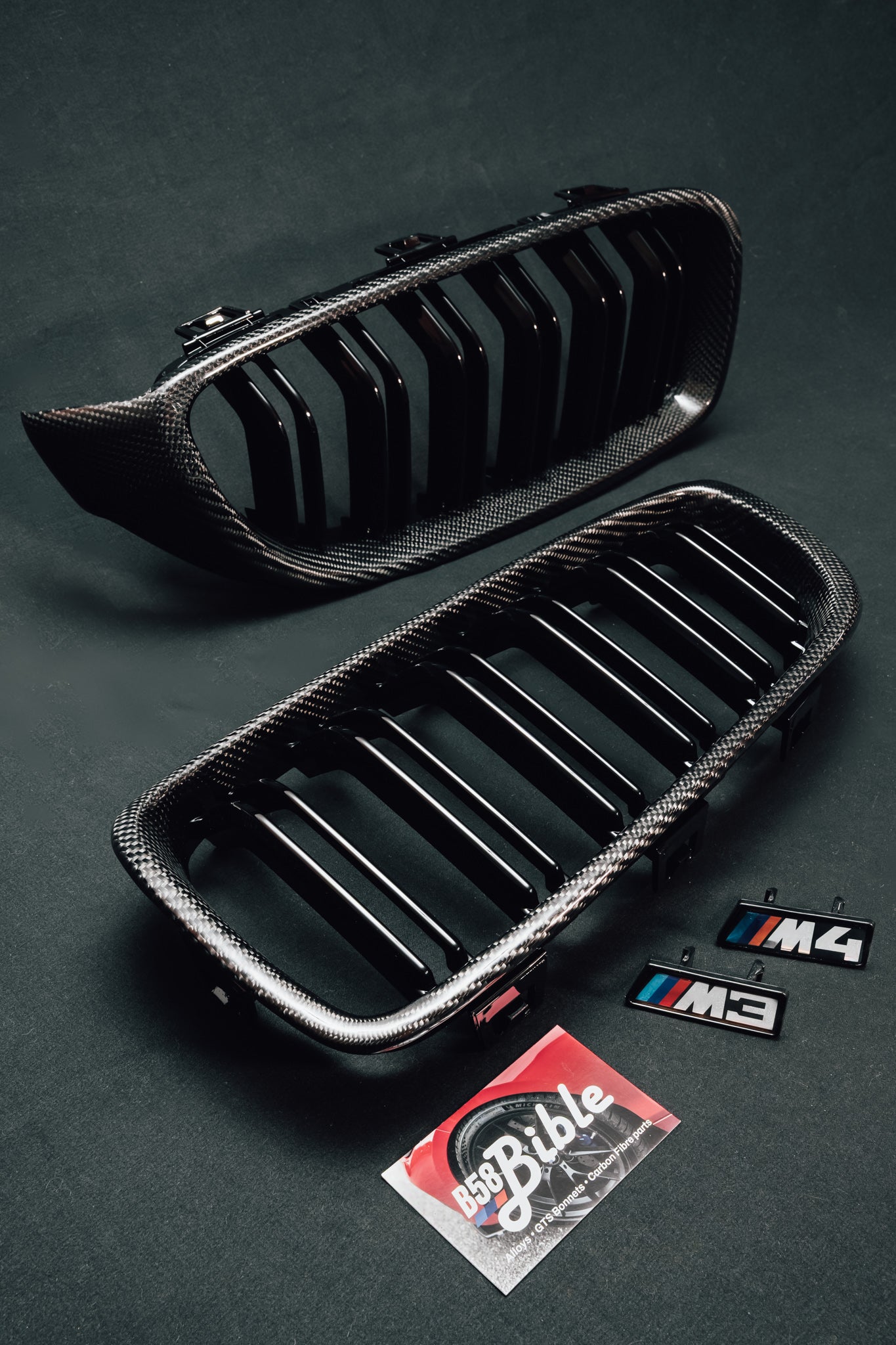 F8X Carbon Fibre Grilles