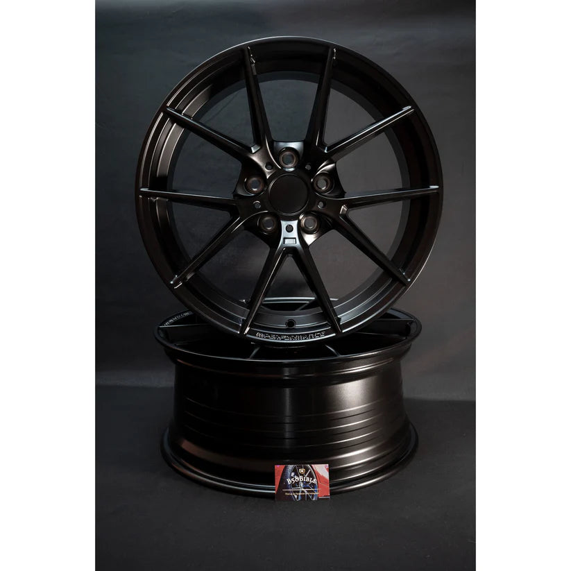 763m Satin Black 18” Alloys - B58Bible Black Friday Deal
