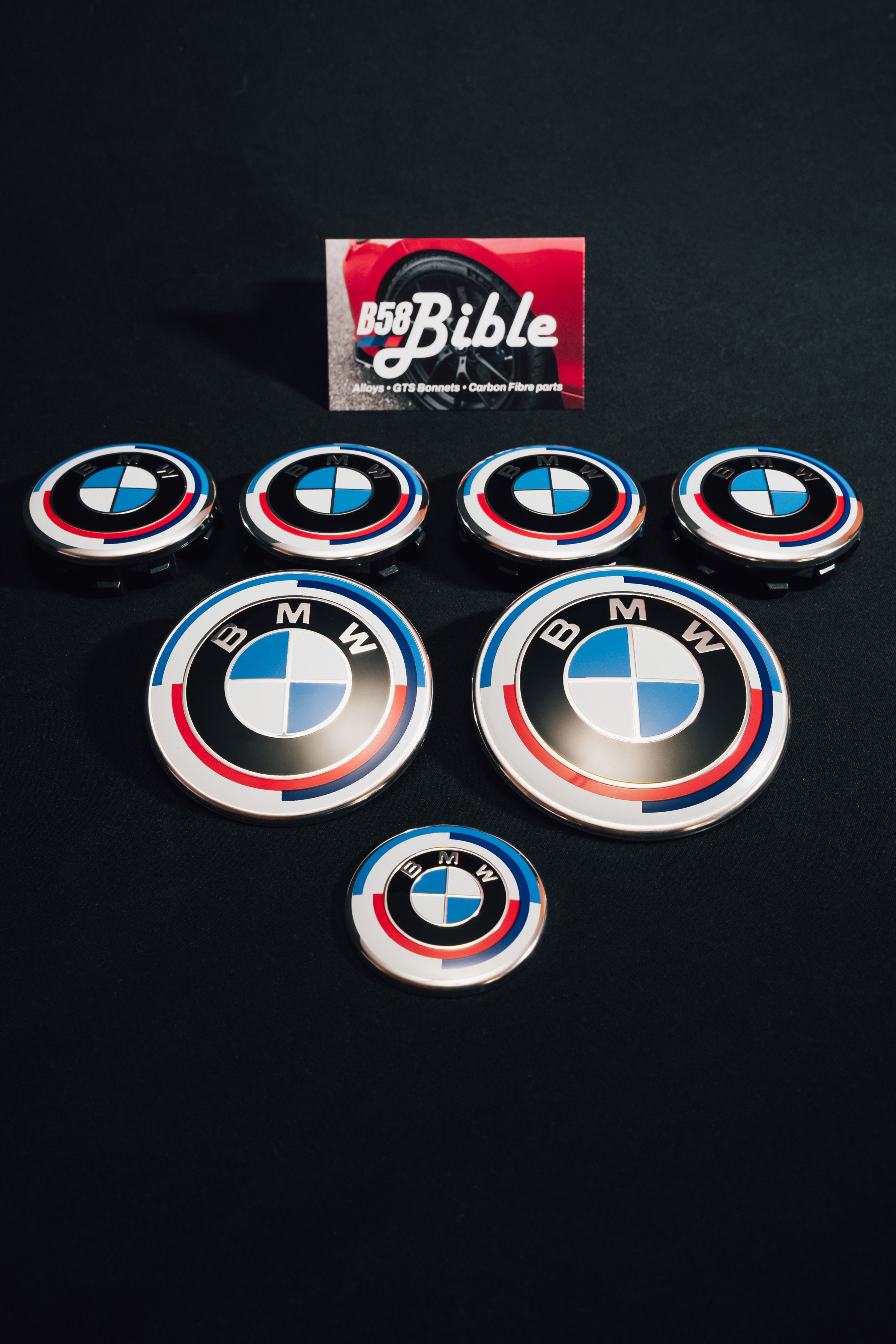 50th Anniversary Badge Set – 7 Piece Kit