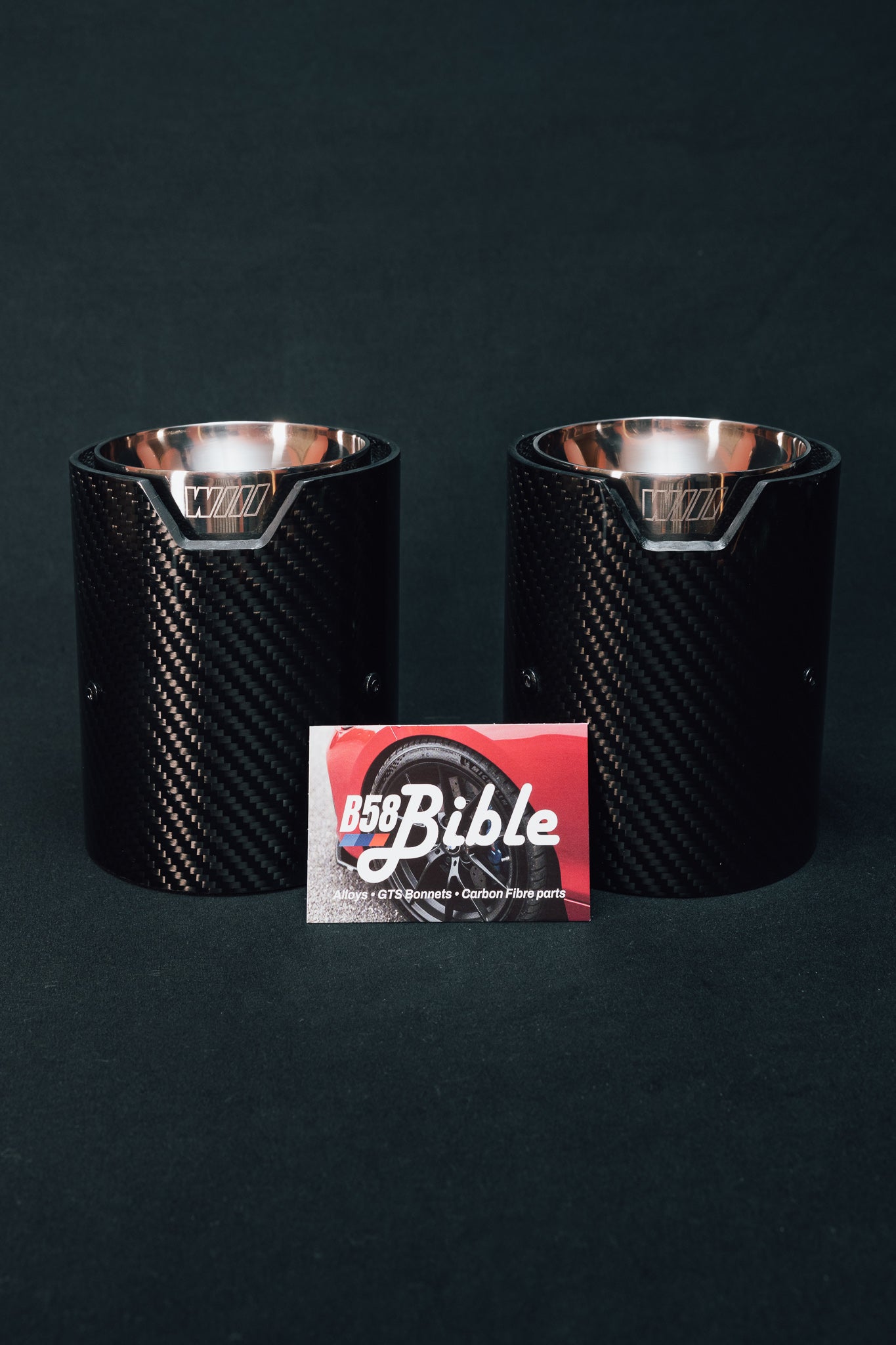 Carbon Fibre Exhaust Tips