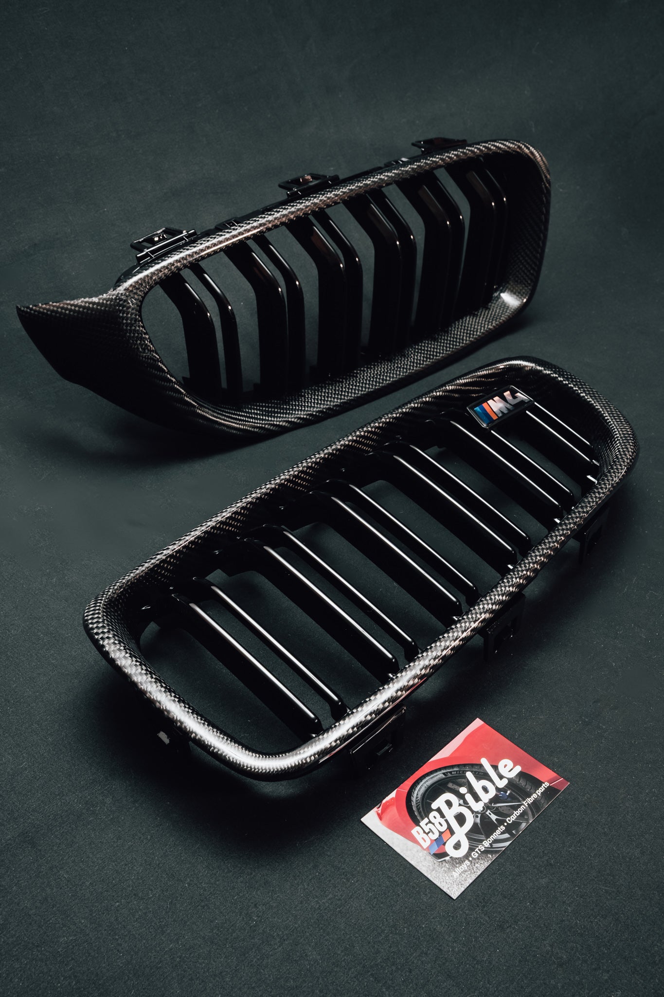 F8X Carbon Fibre Grilles