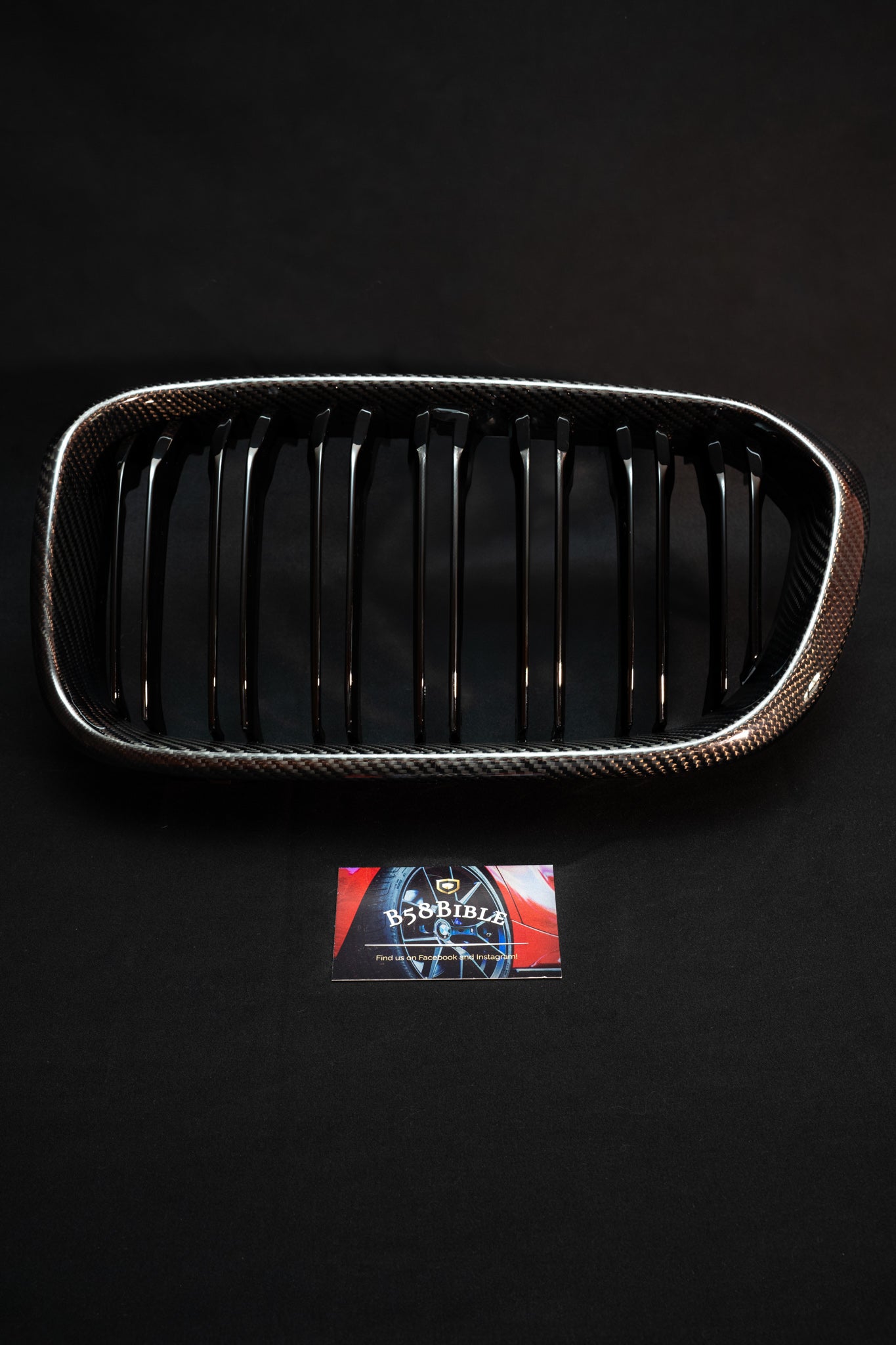 Carbon Fibre Kidney Grill