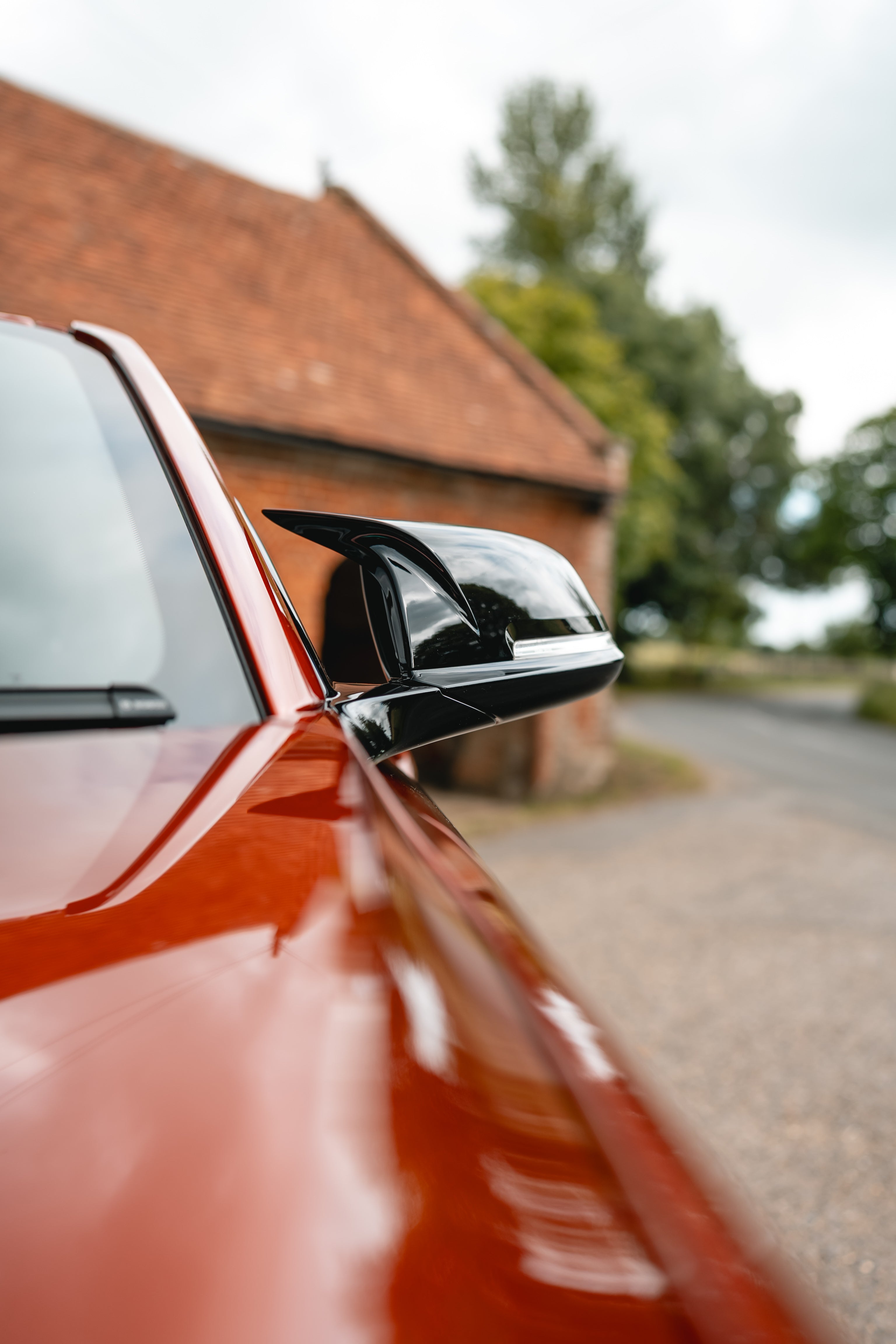 M-Style Gloss Black Mirror Caps