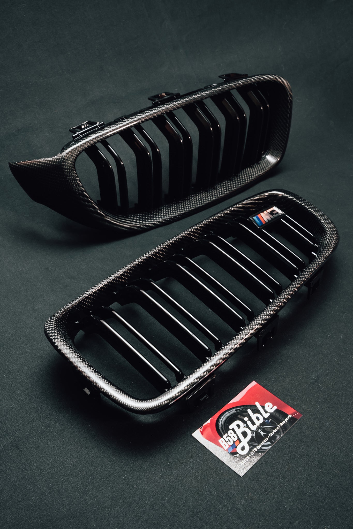 F8X Carbon Fibre Grilles