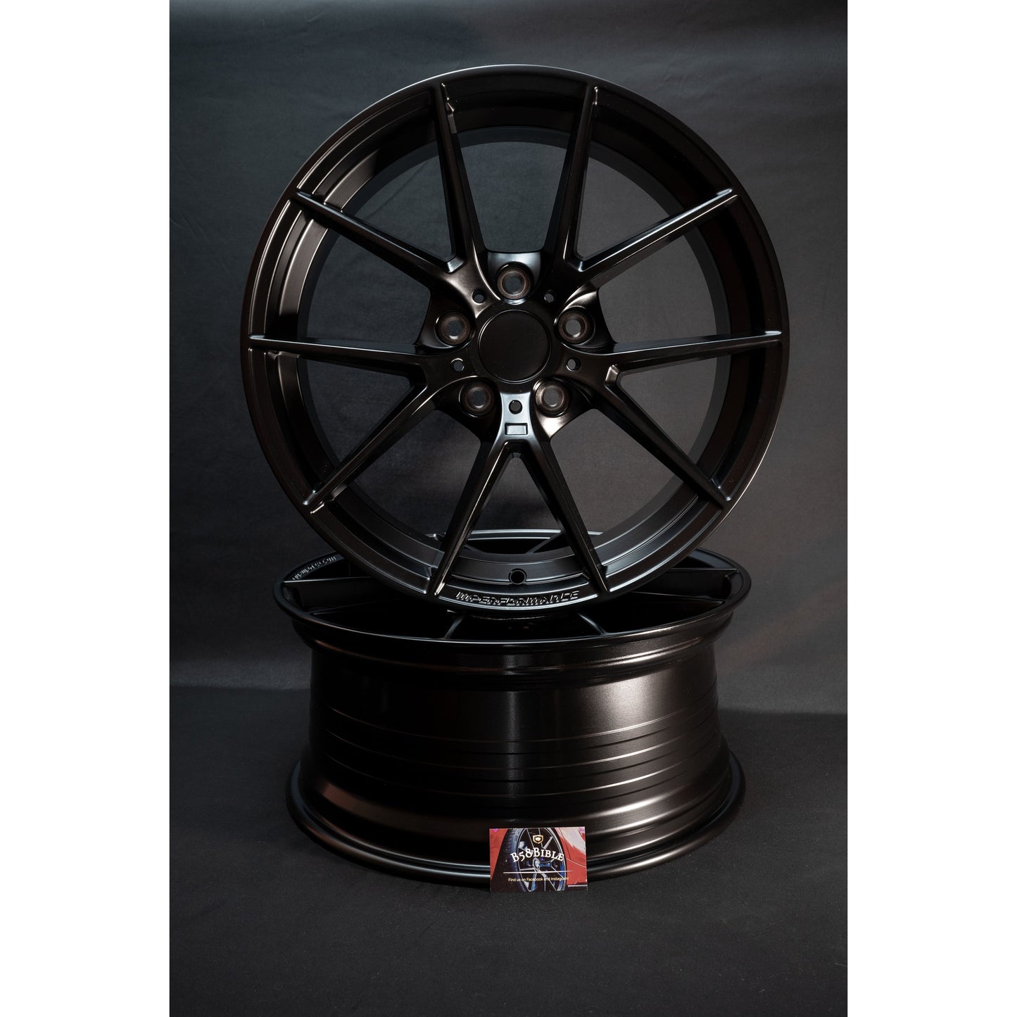 BMW 763m Satin Black 18” Alloy Wheels