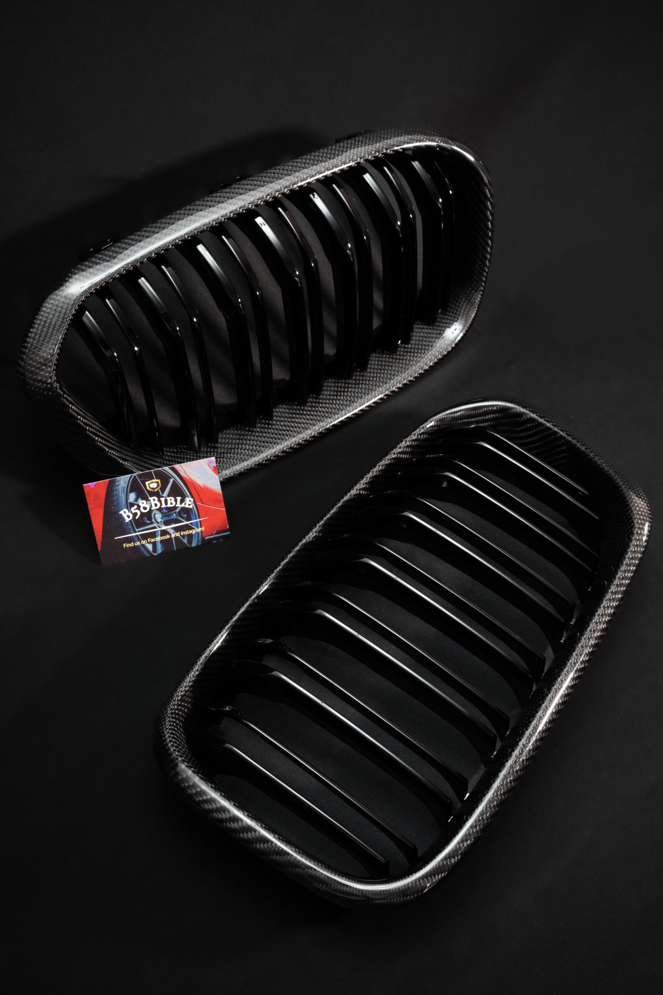 Carbon Fibre Kidney Grill