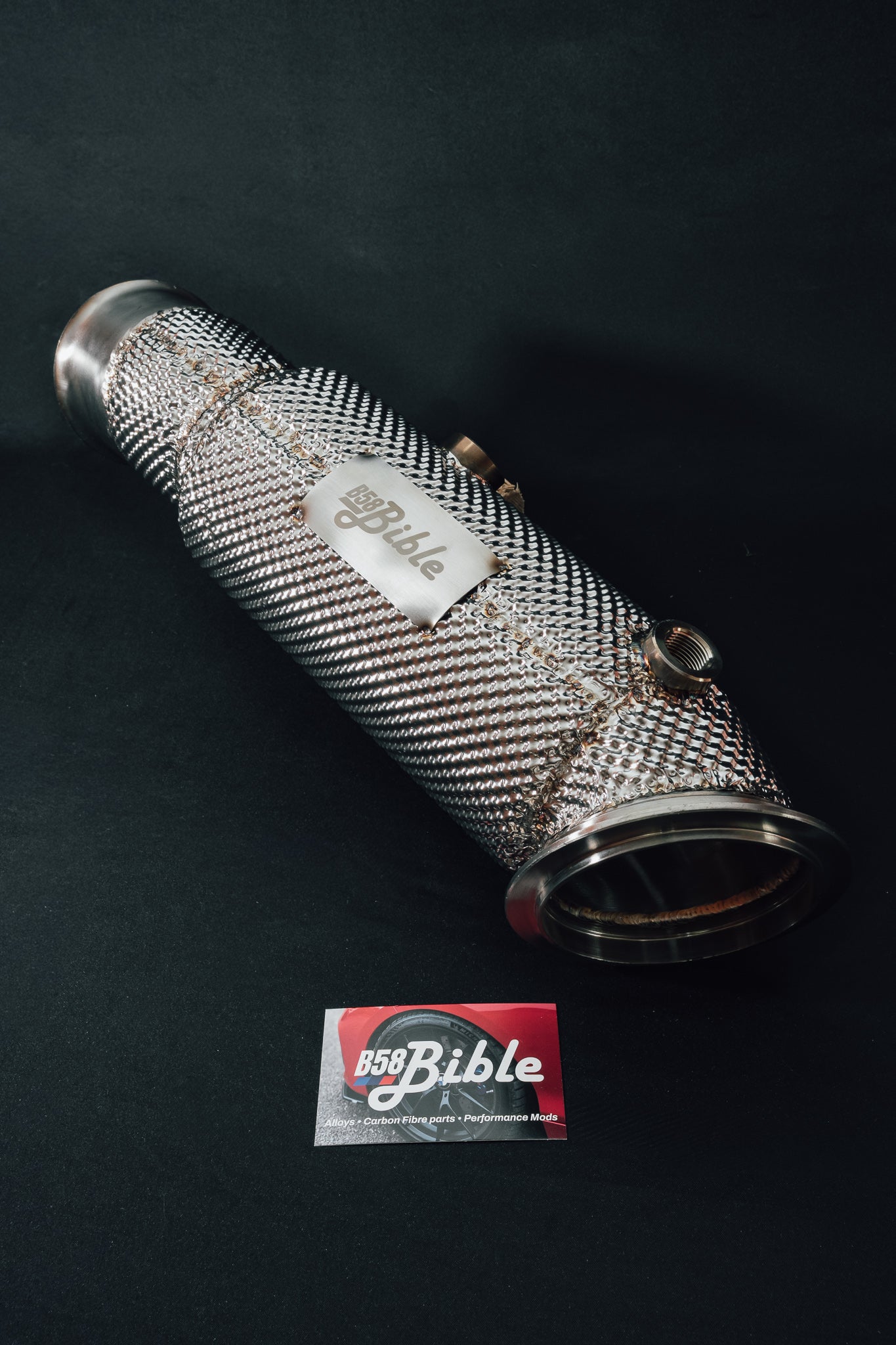 4 Inch Catless N55 EWG Downpipe