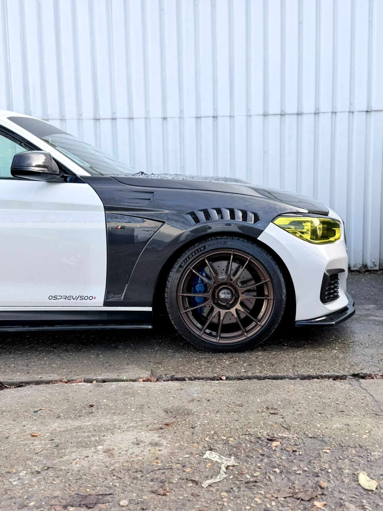 Carbon Fibre Vented Fenders