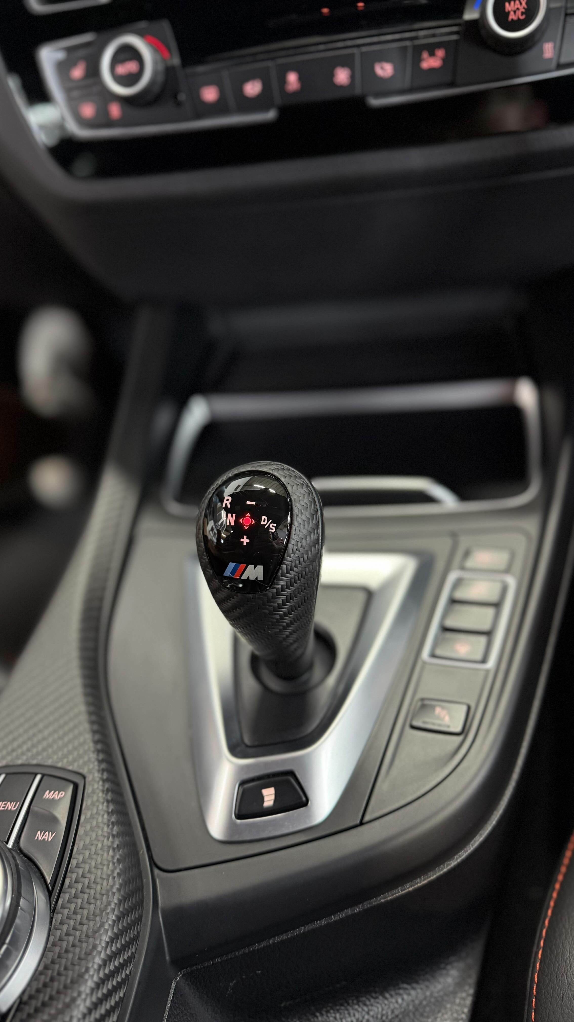DCT Dry Carbon Fibre Shifter Trim