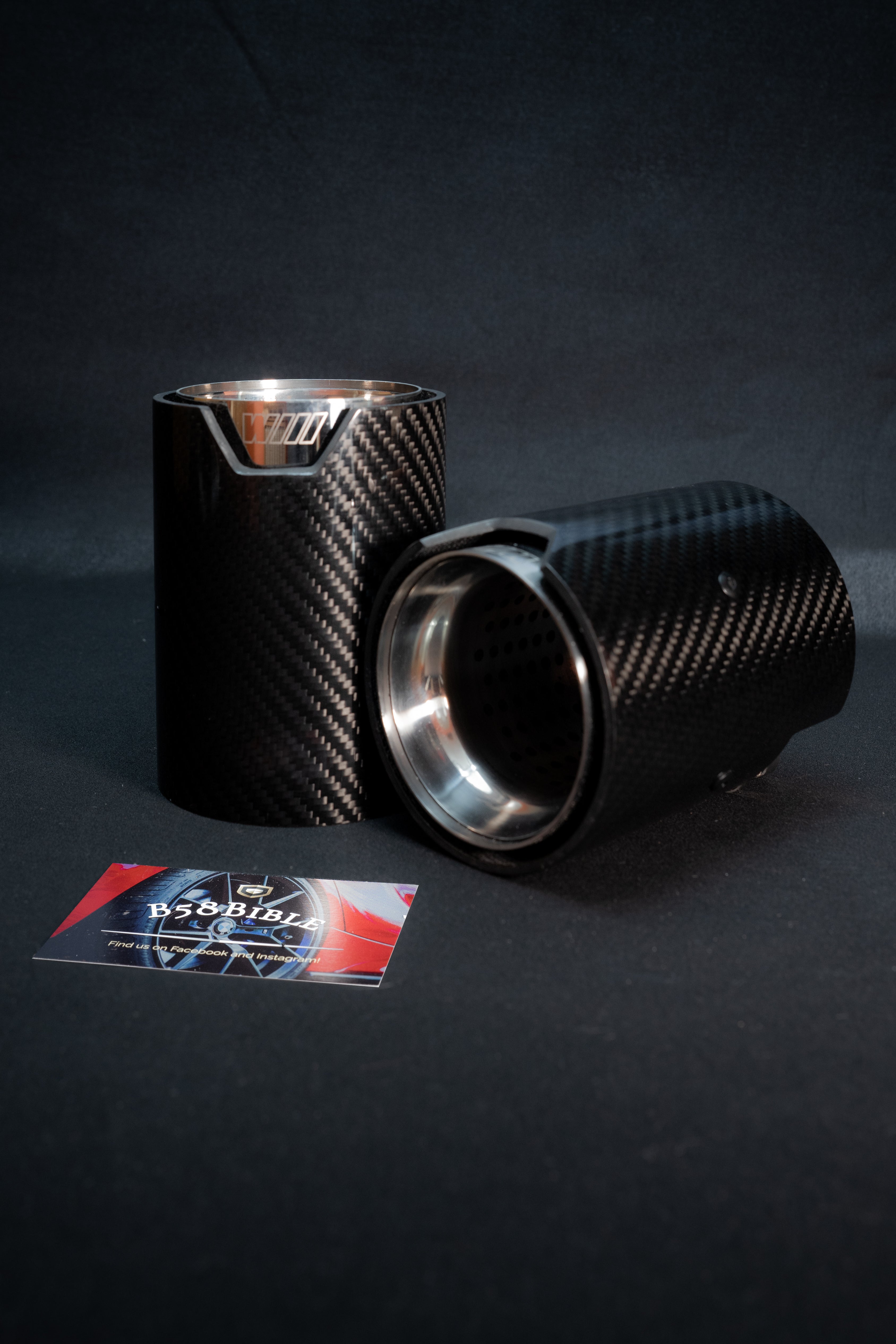 Carbon Fibre Exhaust Tips