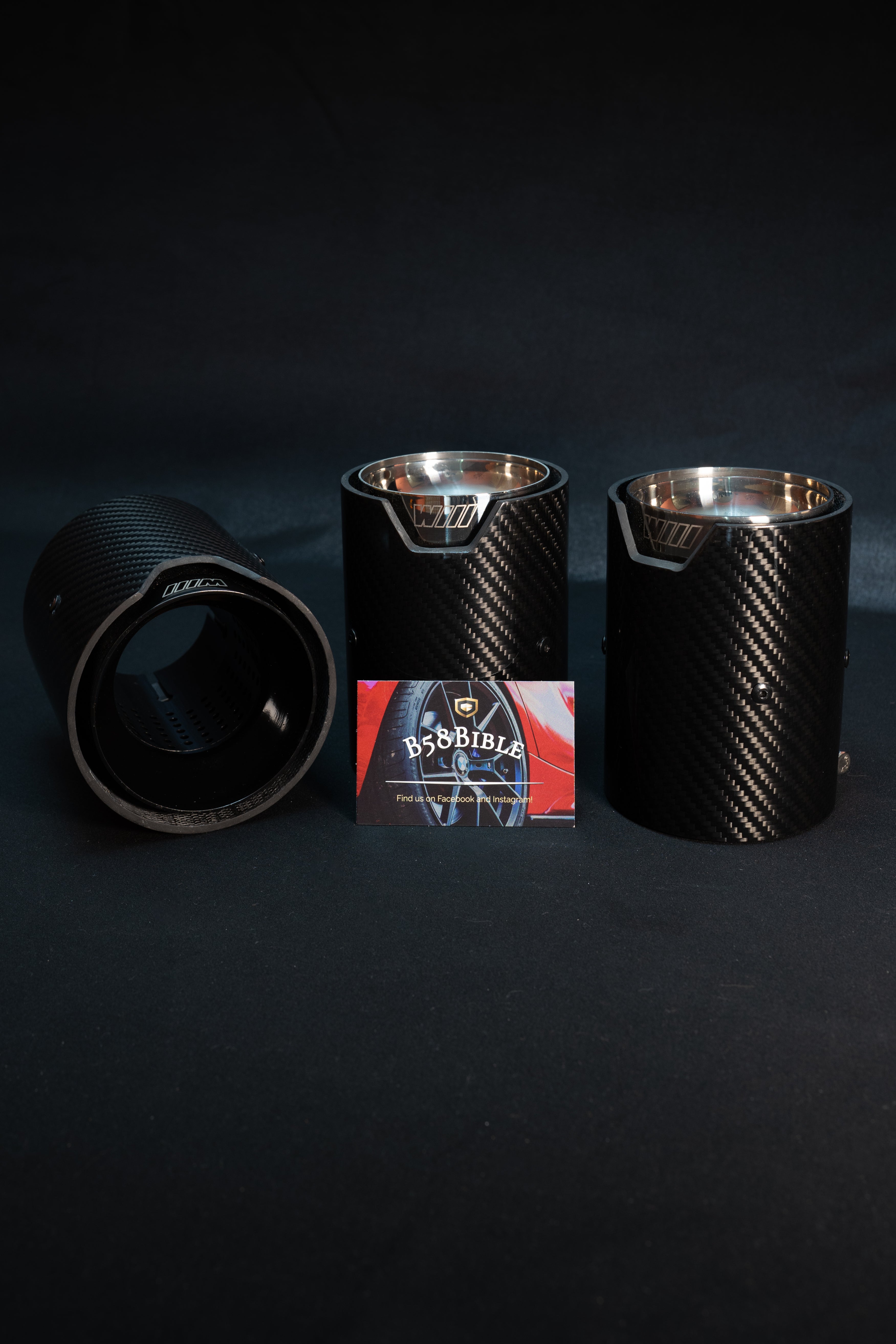 Carbon Fibre Exhaust Tips