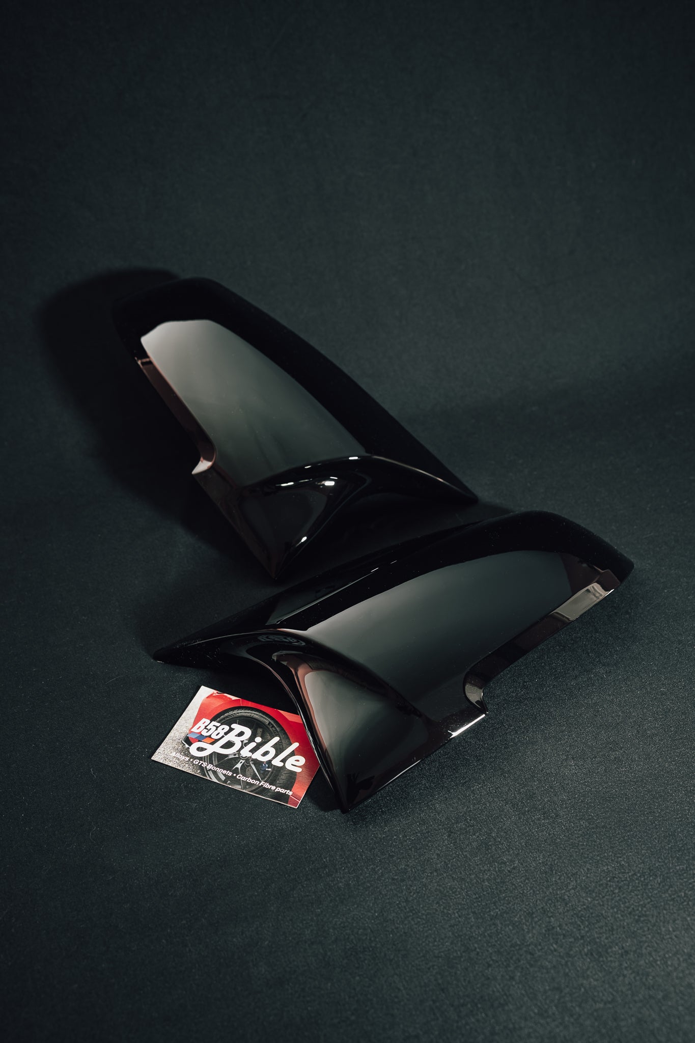 M-Style Gloss Black Mirror Caps